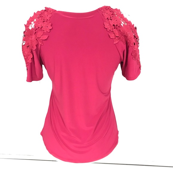 2/$10 Beautiful Burgundy Dressy Blouse - Picture 4 of 8